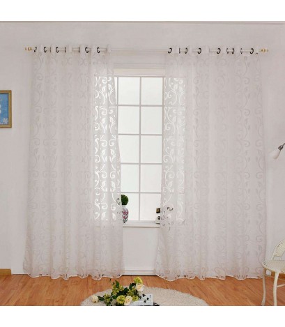 3D Rattan Hook Jacquard Yarn Punching Curtain Window ?Shading Purdah