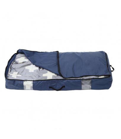 2 Layer Portable Oxford Cloth Quilt Storage Bag Clothing Organizer