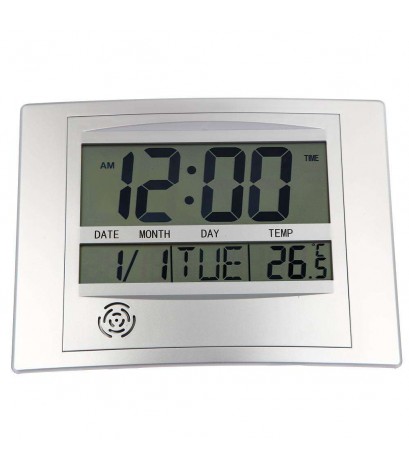 TS-H129Y Technology Digital Indoor Clock Temperature Meter