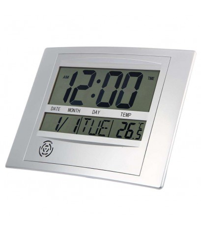 TS-H129Y Technology Digital Indoor Clock Temperature Meter