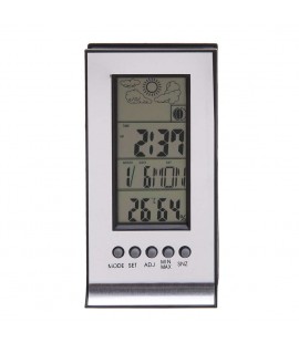 Thermometer Hygrometer Weather Station Humidity and Temperature Monitor Cl