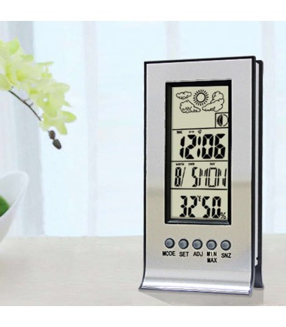 Thermometer Hygrometer Weather Station Humidity and Temperature Monitor Cl