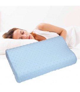 Slowly Rebound Memory Foam Pillow Cases Neck Cervical Healthcare (Blue