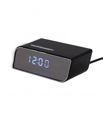 Wireless HD Mirror Alarm Clock Night Version Remote Control Camera