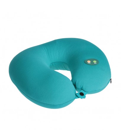 U-shaped Battery Operated Ergonomic Neck & Head Massage Pillow(Light green)