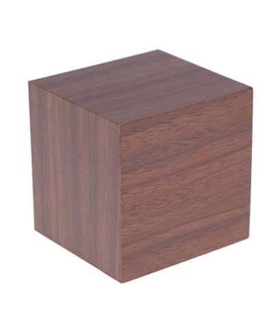 Creative LED Alarm Clock Cube Wooden Voice Control LED Digital Clocks