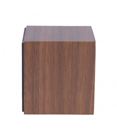 Creative LED Alarm Clock Cube Wooden Voice Control LED Digital Clocks