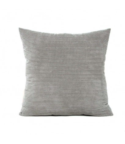 Cotton Corduroy Corn Cashmere Cushion Cover Pillow Case(Grey)