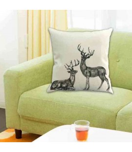 Animal Pillowcase Home Sofa Pillow Cover Anti-Dirty Car Cushion Case