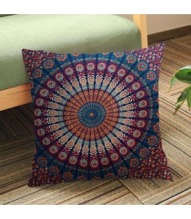 Ethnic Pillow Cover Cotton Linen Throw Pillowcase Cushion Bedroom Decor