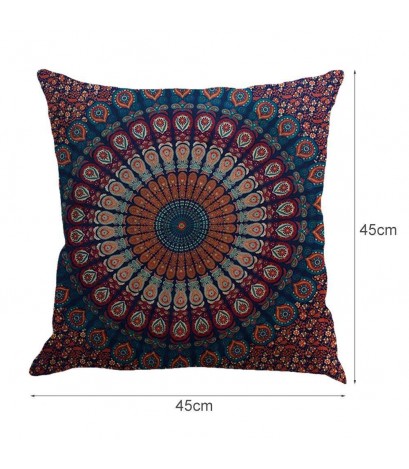 Ethnic Pillow Cover Cotton Linen Throw Pillowcase Cushion Bedroom Decor