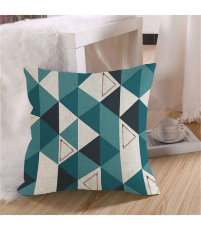 Linen Printing Pillowcase Sofa Throw Pillowslip Car Cushion Cover Case