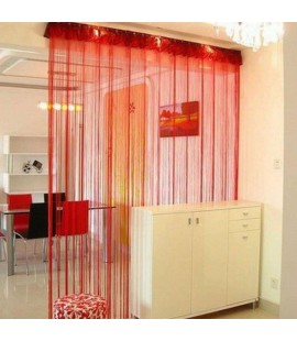 Vertical Line Window Door Divider Curtain Home Wedding Decoration