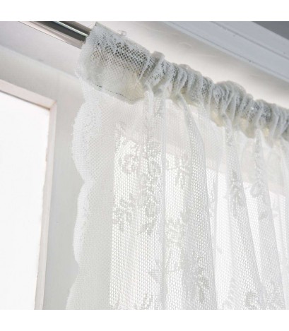 Window Curtain Lace Yarn Tulle Curtain Bedroom Home Decor Party Supplies