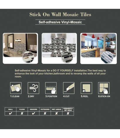 3D PVC Waterproof Elastic DIY Self Adhesive Anti-crash Tile Wall Stickers