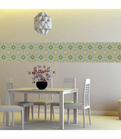 5pcs/set 3D Waterproof Anti Oil PVC Wall Stickers DIY Removable Wall Decals