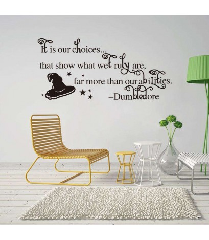 Removable Letters Quote PVC Wall Stickers Waterproof Decals Home Decoration