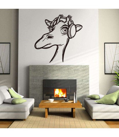 Removable PVC Wall Stickers Animal Waterproof Living Bedroom Decor Decals