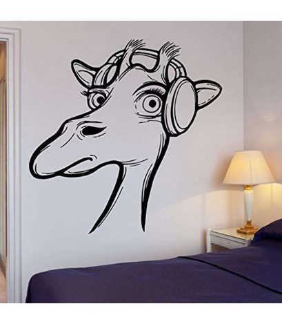 Removable PVC Wall Stickers Animal Waterproof Living Bedroom Decor Decals