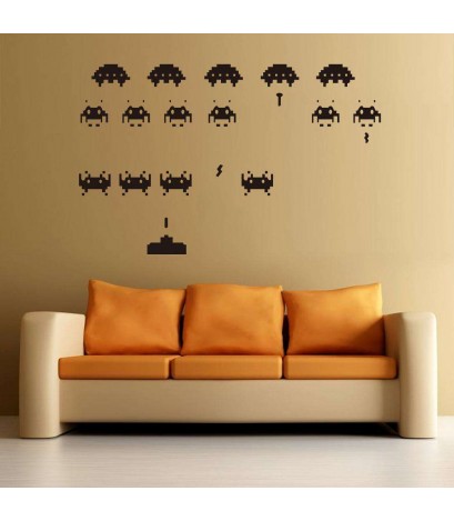 Removable PVC Wall Stickers Game Waterproof Kids Bedroom Home Decor Decals