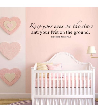 Removable Waterproof English Quote PVC Wall Stickers Living Bedroom Decals