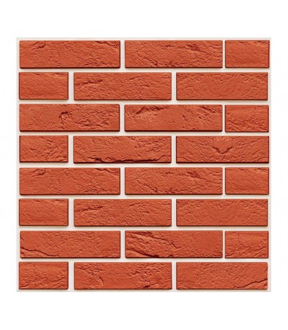 3D Red Brick Stone Wall Decals Retro Self-Adhesive Wall Stickers Home Decor