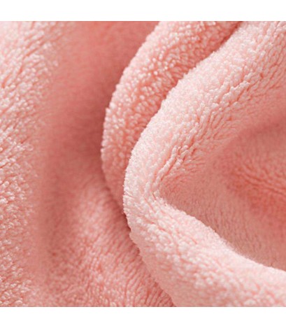 Women Bathroom Absorbent Quick-drying Coral Velvet Bath Towel Hair Dry Cap