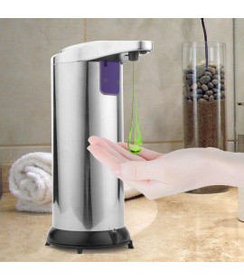 250ml Automatic Smart Sensor Touchless Bath Liquid Soap Dispenser Container