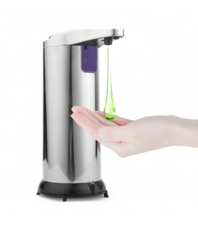 250ml Automatic Smart Sensor Touchless Bath Liquid Soap Dispenser Container