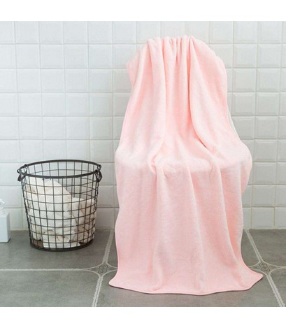 Microfiber Coral Velvet Bath Towel Super Absorbent Soft Thicken Towels