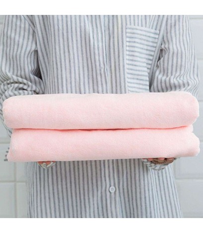 Microfiber Coral Velvet Bath Towel Super Absorbent Soft Thicken Towels