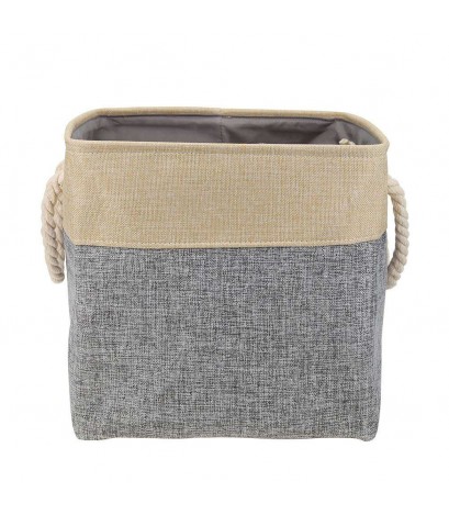 Square Storage Basket Linen Clothes Toys Waterproof Container Box