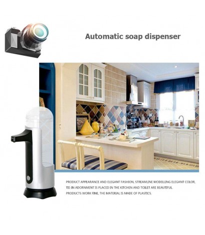 250ml Automatic Sensor Liquid Soap Dispenser Pump Shower Shampoo Bottle