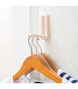 Plastic Folding Door Back Hanging Hook Strong Sticky Adhesive Hook Hanger